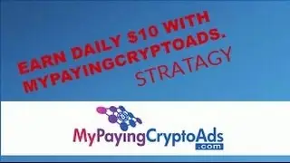 My Paying CryptoAds  MPCA Sign up , Set up Banner , Buy Ad Pack, Surf Ads