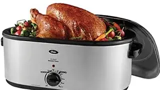 Oster Roaster Oven with Self-Basting Lid | 22 Qt, Stainless Steel -Review  #Short