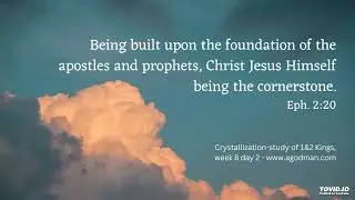 The Church is Built on the Foundation of the Apostles and Prophets 2022STw8d2