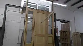 Impact Testing - 2 Panel Wood Door