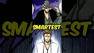 Top 5 Smartest Characters In Bleach || #anime #manga #bleach #shorts