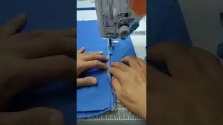 Gents trouser side pocket cutting and stitching pocket stitching
