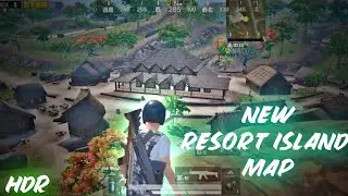 NEW RESORT ISLAND MAP🔥🏝️ || GAME FOR PEACE HDR GAMEPLAY