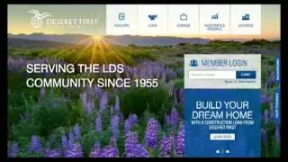 Deseret First Credit Union Website Instructional Video
