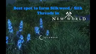 Best spot to farm Silkweed / Silk Threads in New World