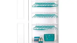 JOY  Huggable Hangers 36piece Set  Chrome