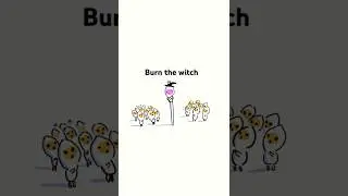 Сжечь ведьму #анимация