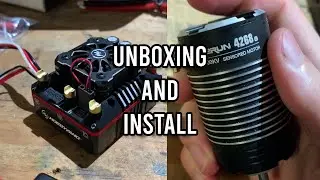 Unboxing and Installing a Hobbywing XR8 ESC & Motor Combo in a Mugen Seiki MBX8TE