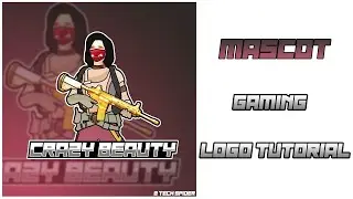 Make mascot Logo like Mortal and Scout | Tutorial | Photoshop CC 2019 | Tech Spider