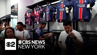 PSG merch flies off store shelves in NYC ahead of Club World Cup Final