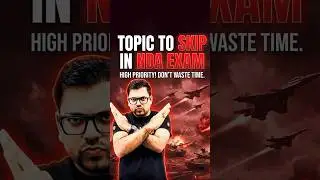 😱 Half of the mathematics topics you can skip in NDA 2026 #harshsir #ndaexam #ndatricks #ndamaths