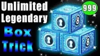 Unlimited Legendary Box Trick 1000% Working
