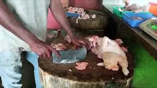 Super Fast Chicken Cutting Skills || How To Cut Chicken || Cutting Skills
