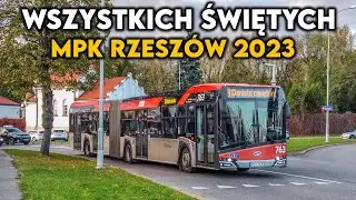 WSZYSTKICH ŚWIĘTYCH 2023 | LINIE CMENTARNE | MPK RZESZÓW | ZTM RZESZÓW