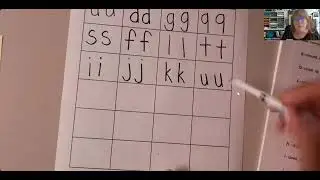 Handwriting  - all lowercase letters