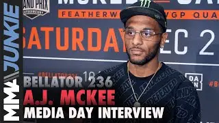 Bellator 236: A.J. McKee media day interview