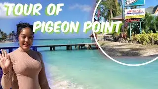 Tour of PIGEON POINT HERITAGE PARK & BEACH FACILITY || Trinidad Youtuber.