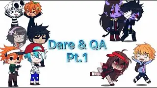FNF Dare & QA// kinda Falsh warning// My AU