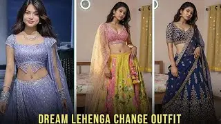 AI Dream Lehenga Photo Editing Chatgpt Prompt 🤯🔥 | Aishwarya Rai Lehenga Prompt Chatgpt | Outfit