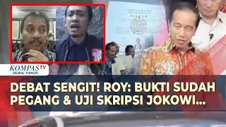Panas! Roy Suryo vs Sekjen Bara JP Saling Cecar Soal Ijazah Jokowi Asli atau Palsu