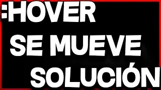 ✔Hover con Border se Mueve de Posición | ¡Solución!