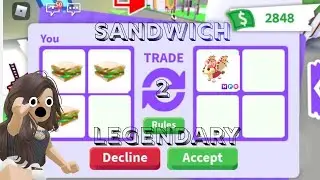 SANDWICH to LEGENDARY in Roblox Adopt Me!!!!