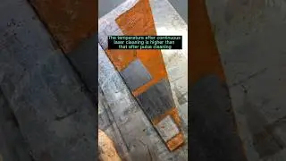 Pulse vs Continuous Laser Cleaning: Heat Matters!  #lasercleaning #lasercleaningmachine