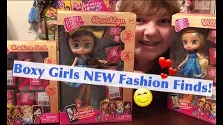 NEW Boxy Girls Dolls! New Fashion Finds! Willa & Brooklyn with Fashion Pack &ndash; Unboxing & Review