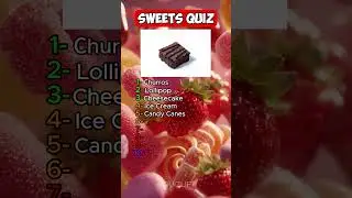 Join the Sweets Quiz Adventure: Guess the Candy for Fun! 🍬