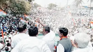 ಗುಬ್ಬಿ ವಾಸಣ್ಣ ನಾಮಪತ್ರ ಸಲ್ಲಿಕೆಗೆ ಬಂದ ಜನಸಾಗರ! SR SRINIVAS Gubbi MLA Vasanna Nomination 2023| Congress