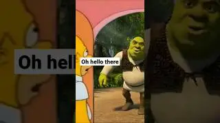 oh hello there #meme #memes #sherk #shorts
