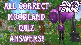All Correct Moorland Quiz Answers! | SSO 12th Birthday 🎂 | Koko Riverstar