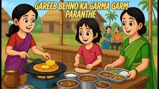 Gareeb Bahnon Ka Sabzi Paratha ka business | Emotional Hindi Story | Heart Touching Kahani