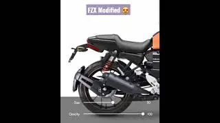 Yamaha FZX 150 modified | Harley davidson & Royalenfield look 🔥🔥 | PicsArt edit
