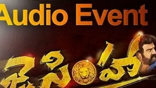 Jai Simha Audio Launch LIVE || Nandamuri Balakrishna, Nayanthara   [Created by CCTube-App]