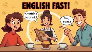 Speak English at a Caf&eacute; ☕ | Easy Daily English