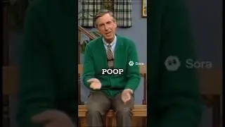 Mr Rogers passing gas #aimrrogers #aifunny #aishorts