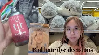 Putting coloured stuff in my hair so you...can do it too? + Christmas wonderland 