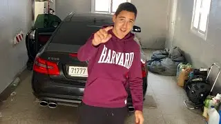 MERCEDES E550 COUPE AMG ABANDONNÉE AU GARAGE DEVIENT FOLLE 😱 2019 ‏شاهد مرسيديس مجنونة في المغرب