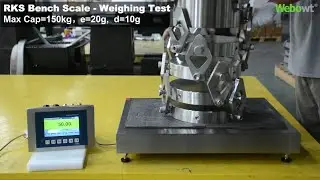 WEBOWT RKS-FW650 Flushable Digital Bench Scale  Weighing Test  - 150kg/10g