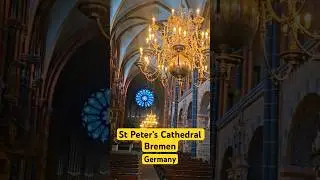 Собор Святого Петра &mdash; вечная красота Бремена ✨⛪️#германия #бремен #церковьсвятогопетра #медсестри...