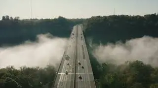 Stunning Bridge from the Sky | Aerial View