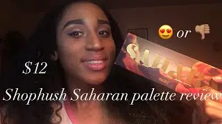 Shop hush Face candy Sahara palette review