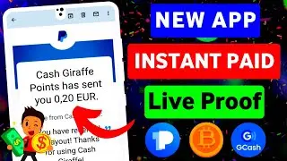 Payout! 🥰 INSTANT PAYPAL PROOF| Cash Giraffe App|how to make money online