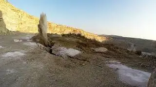 Slow Motion Nonel quarry blasting @black lotus