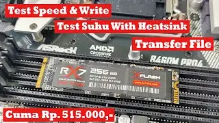 Review SSD M.2 NVME RX7 256gb Paling Murah