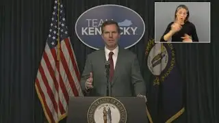 WATCH LIVE: Gov. Andy Beshear's weekly Team Kentucky update
