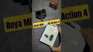 Boya Mini - 17 vs Dji Action 4 #boya #boyamini #dji #djiaction4 #djimic #djimicmini