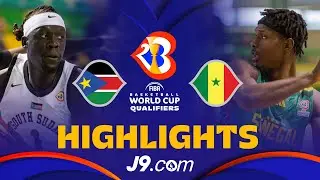 🇸🇸 South Sudan vs 🇸🇳 Senegal | J9 Basketball Highlights - #FIBAWC 2023 Qualifiers
