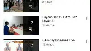 For Practice Play different Yoga session's Video(Basic/Advance/Therapy/Dhyaan etc.)at Roshan Yoga